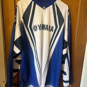 Yamaha Vintage Blue & White MX ATV Racing Jersey Men’s 2X XXL